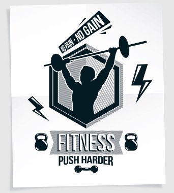 Spor salonu reklam broşürü