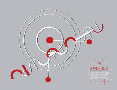 Mekanik düzeni duvar kağıdı