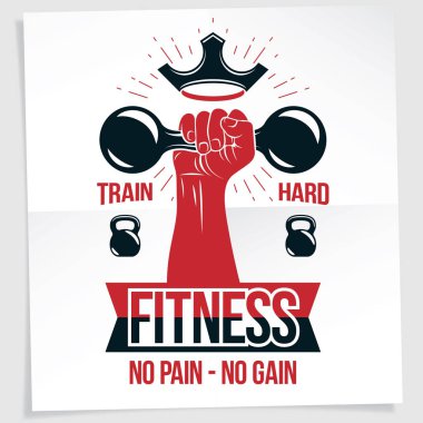 Fitness reklam afişi