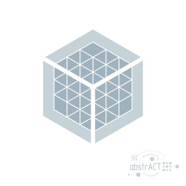 Soyut geometrik kompozisyon