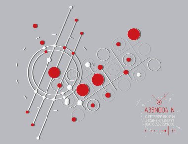 Mekanik düzeni duvar kağıdı