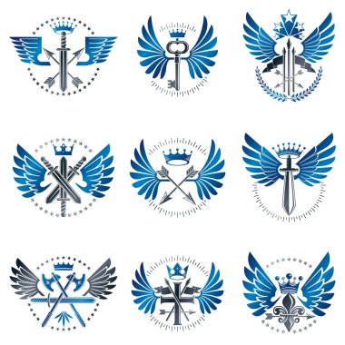 Vintage silah Amblemler