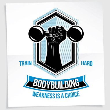 güç kaldırma Şampiyonası reklam afişi 