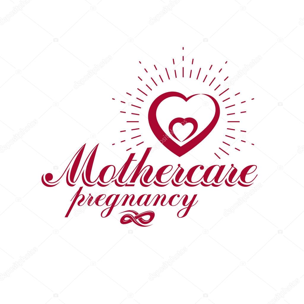 Mothercare heart emblem