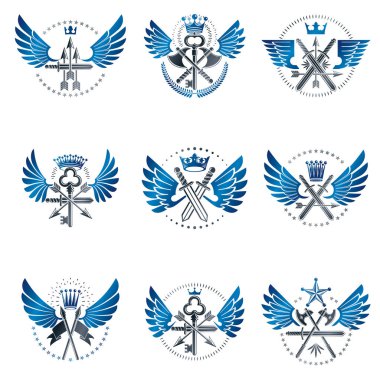 Vintage silah Amblemler