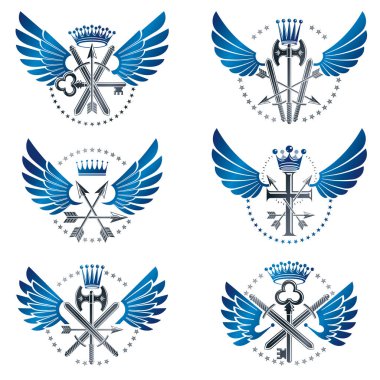 Vintage silah Amblemler