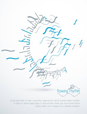 Teknolojik soyut duvar kağıdı