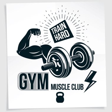 güç kaldırma Şampiyonası reklam afişi