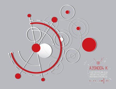 Mekanik düzeni duvar kağıdı