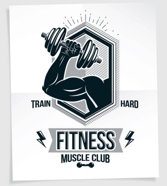 Bodybuilding motivation poster