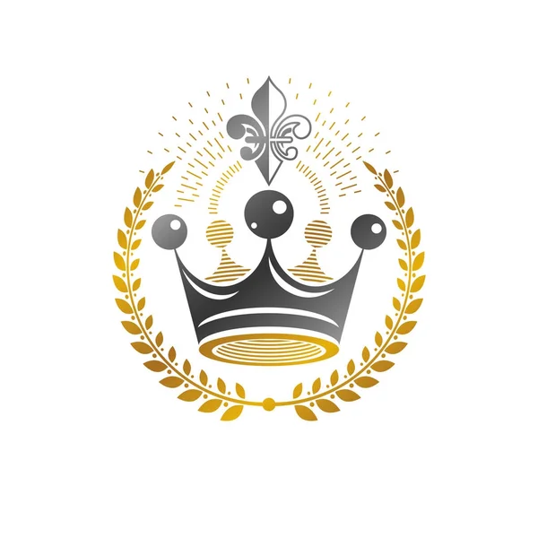 Emblema de la Corona Real — Vector de stock