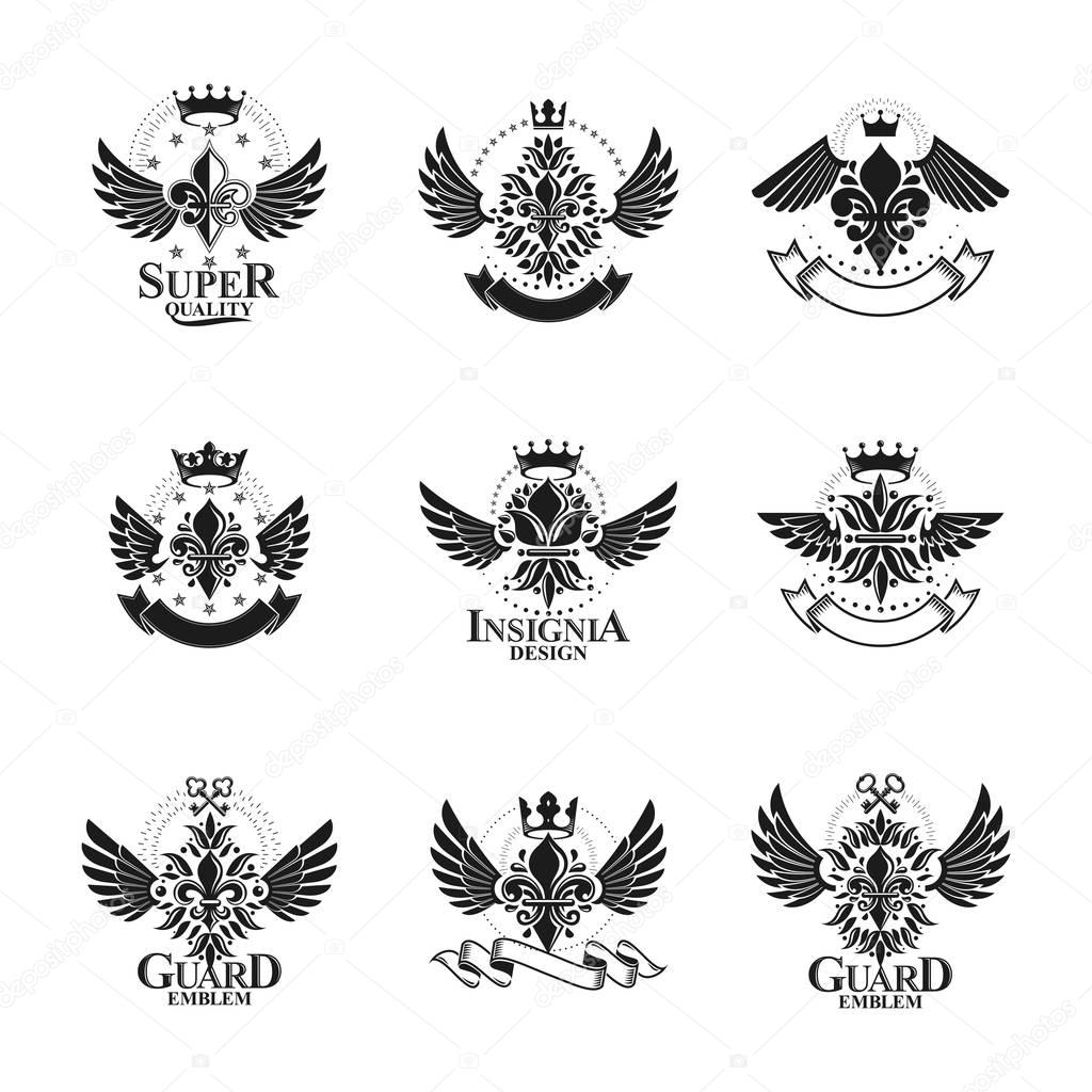 Royal symbols collection