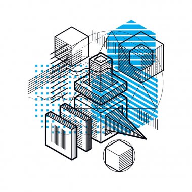 İzometrik çizgilerle Tasarla