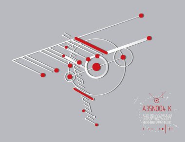 Mekanik düzeni duvar kağıdı