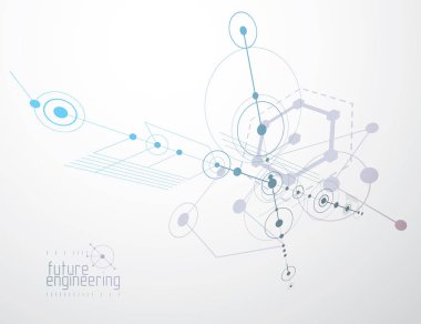 Fütüristik soyut duvar kağıdı