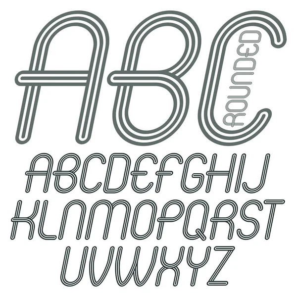 Alphabet anglais Lettres — Image vectorielle