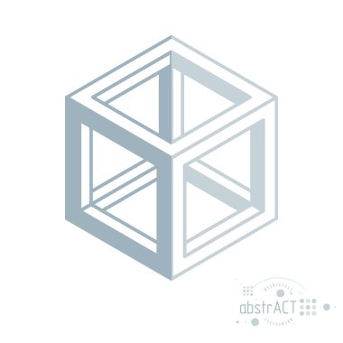 Soyut geometrik kompozisyon