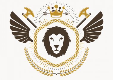 hanedan amblemi illüstrasyon.