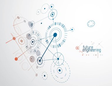 Mekanik düzeni duvar kağıdı