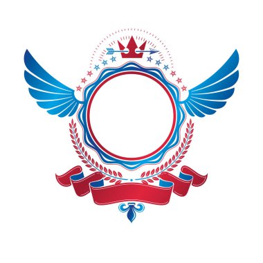 Grafik vintage amblemi