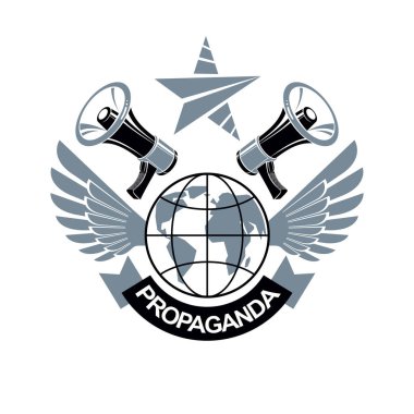 siyasi propagand vektör logosu
