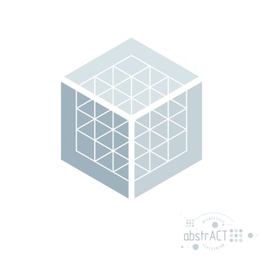 Soyut geometrik kompozisyon