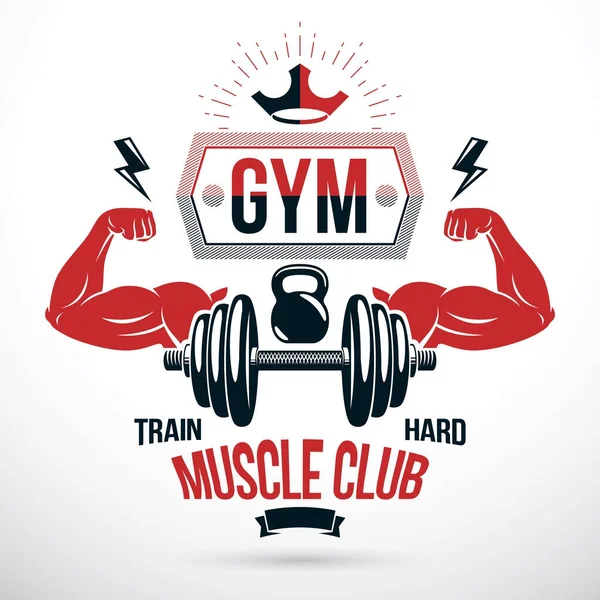 Spor salonu reklam afişi