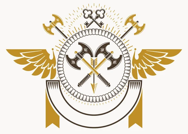 hanedan amblemi illüstrasyon.