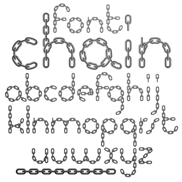 Kreative Kleinbuchstaben — Stockvektor