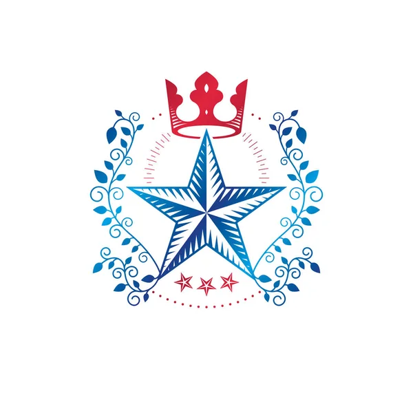 Godło heraldyczne design. — Wektor stockowy