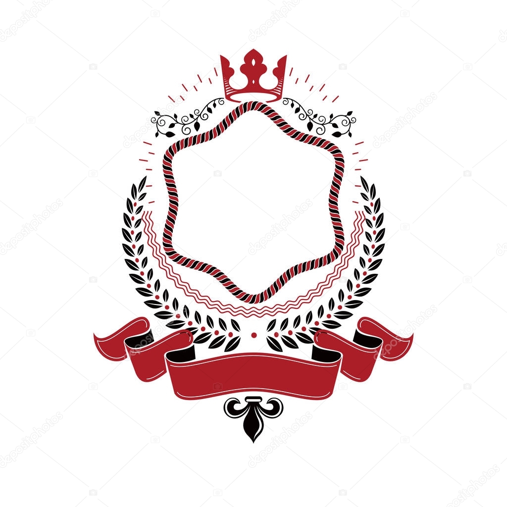 emblem made with imperial Crown
