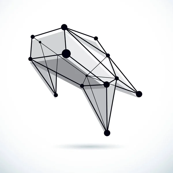 3D πολυγωνικού σχήματος — Διανυσματικό Αρχείο