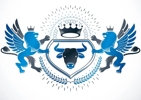 Heraldic coat of arms Royalty Free Stock Illustrations