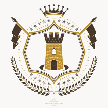 Heraldik işaret, element, heraldry amblemi, amblem, işaret, vektör.