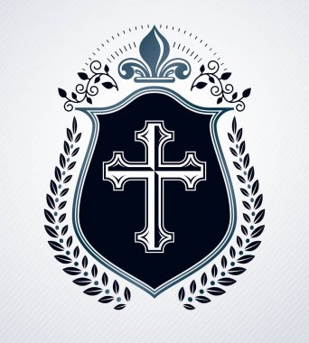 Heraldik işaret, element, heraldry amblemi, amblem, işaret, vektör.