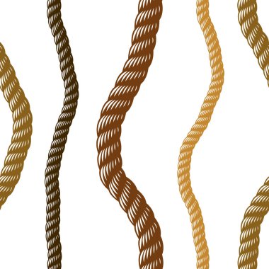 Kusursuz denizcilik halat şablonu vektörü. Sonsuz donanma çizgileri ve illüstrasyon illüstrasyonu. Donanma basit asgari deniz ipleri sonsuz tasarım. Kumaş, duvar kağıdı, ambalaj, ağ ve baskı için kullanılabilir.