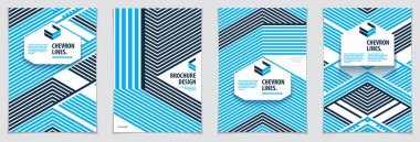 Vektör geometrik desenler arka planları küme soyut. 