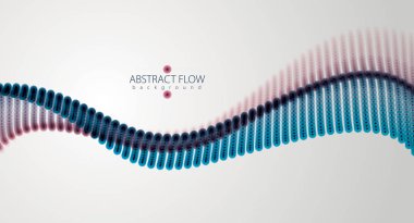 Ses dalgası, parçacık akışı, hareket etkisi. 