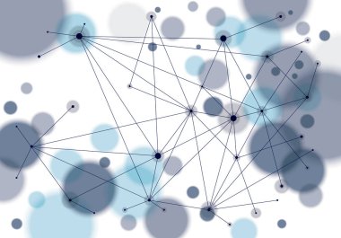 3D mesh teknolojisi ve bilimi arka plan bağlı. 