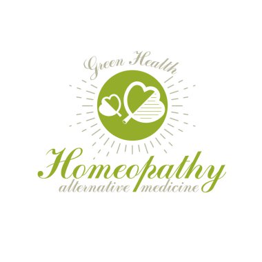 Yeşil bahar yaprakları vektör simgesi.