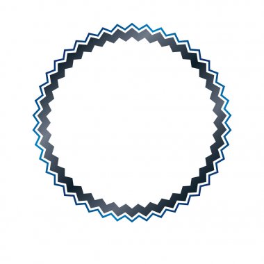 Ödülü vintage dairesel çerçeve sanat madalyon tasarım yapılan açık kopya alanı ile eğrileri ile dekore edilmiş ve satırları dalgalandırmak. Vektör retro tarzı etiket, beyaz arka plan üzerinde izole Hanedanlık armaları amblemi.