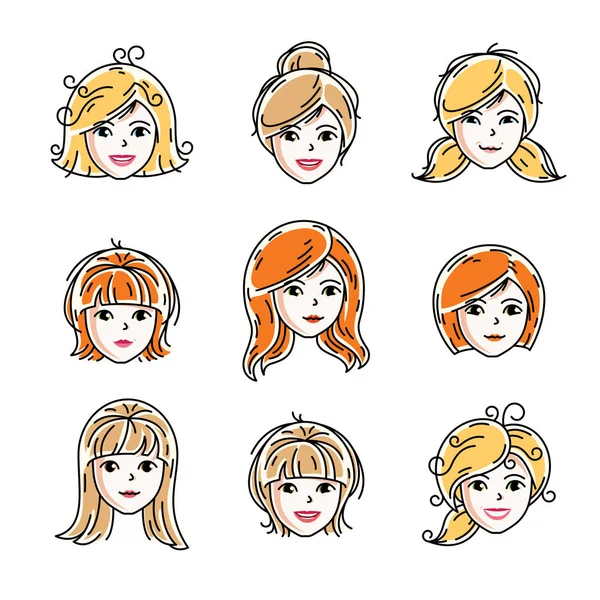 Cartoon girl Vector Art Stock Images | Depositphotos Cartoon girl Vector Art Stock Images | Depositphotos