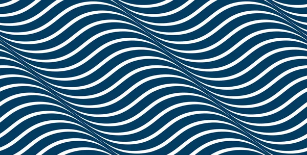 Dalgalar pürüzsüz desen, vektör su akış eğrisi çizgileri soyut tekrarla sonsuz arka plan, mavi renkli ritmik dalgalar.