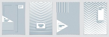Fütürist minimal broşürler grafik tasarım şablonları. Vektör geometrik desenler soyut arkaplanlar oluşturuldu. Broşürler, broşürler, tebrik kartları, davetiyeler ve reklamlar için tasarım şablonları. A4 yazdırma biçimi.