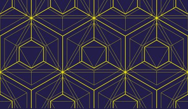 Geometrik 3d çizgileri soyut, dikişsiz desen, vektör arkaplan. Teknoloji stili mühendislik çizgisi sonsuz çizimler yapıyor. Kumaş, duvar kağıdı, ambalaj, ağ ve baskı için kullanılabilir.