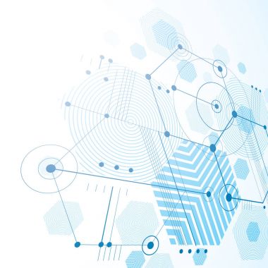 Modüler arka plan basit geometrik figürler oluşturulan