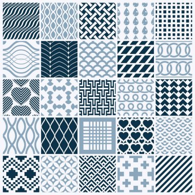 Tek renkli geometrik soyut, dikişsiz desen