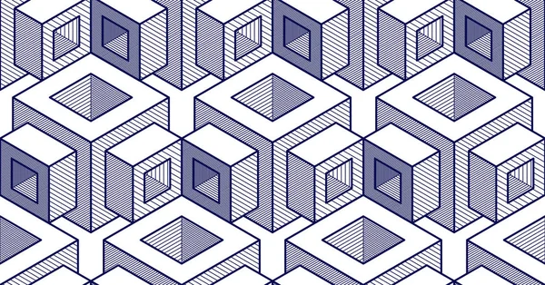 Tek renkli geometrik soyut, dikişsiz desen