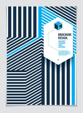 Geleceğin geometrik tasarım şablonu. Soyut çizgili dokulu geometrik vektör deseni. Kapak, Plakkart, Poster, Flyer ve Sancak Tasarımı için düzenleme. A4 yazdırma biçimi.