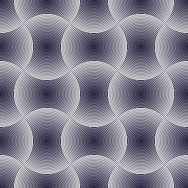 Геометричний Безшовний Візерунок Абстрактний Плитковий Фон Векторні Повторювані Нескінченні Ілюстрації — стоковий вектор
